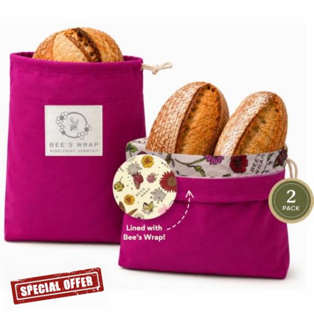 Bee's Wrap Beeswax Bread Bags