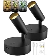 GOODEA Rechargeable Motion Sensor Night Lights for Stairs, Magnetic Stair Lights Indoor, Warm Dim...
