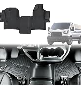 All Weather Floor Mats for 2026 Toyota RAV4 (Fit for Hybrid & PHEV) TPE Rubber Liner Waterproof O...