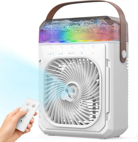 20000mAh Portable Cooling Fan with 1200mL Water Tank
