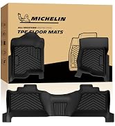 Michelin Vehicle Mats for 2014-2018 Chevy Silverado/GMC Sierra 1500 | 2015-2019 2500/3500, Double...