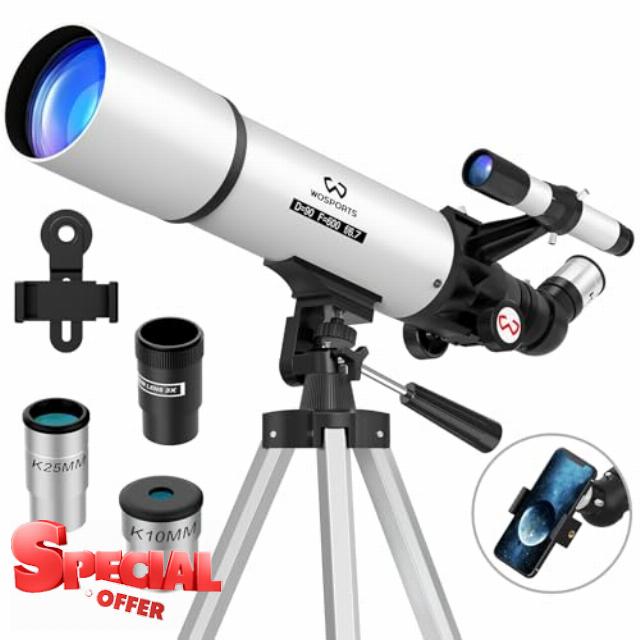 90mm Telescope for Adults High Powered