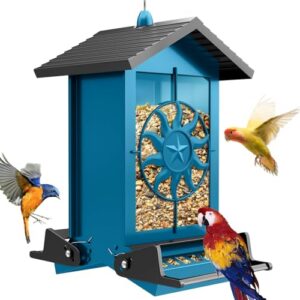 5LB Large Metal Wild Bird Feeders for Cardinals