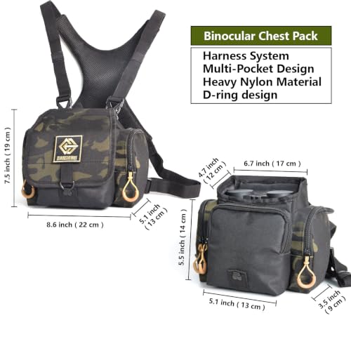 storage pockets and quick access for hunting & birding