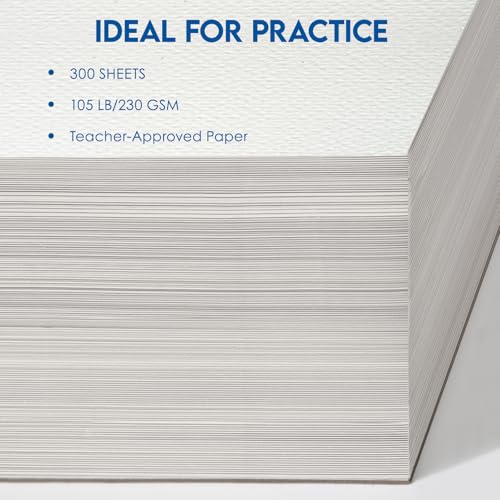 Acid-Free Water Color Practice Paper for Students and Beginners