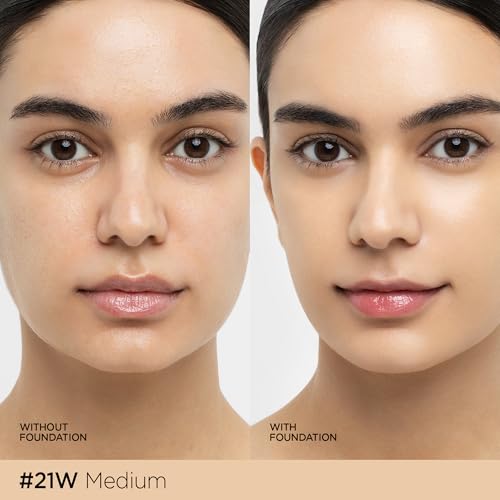 Refill Not Included (21W Medium) weightless skin fit Full coverage korean foundation makeup