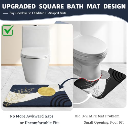 4 Piece with Toilet Lid Cove