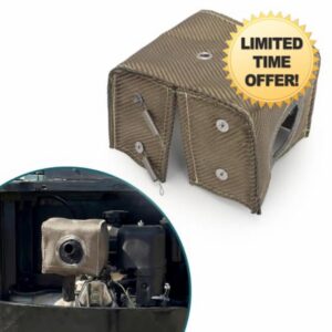 Muffler Blanket For Chinese Mini Excavator Skid Steer Rato 420cc Predator                                                          Upgraded