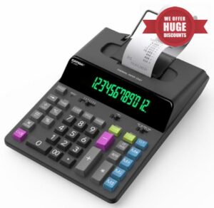 CATIGA 12 Digit Thermal Printing Calculator with Tape Print Out