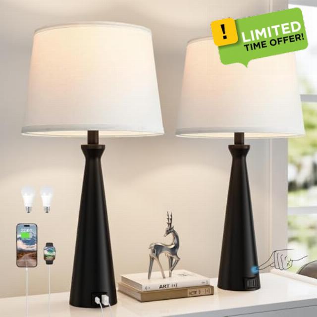 Modern Touch Lamps for Nightstand