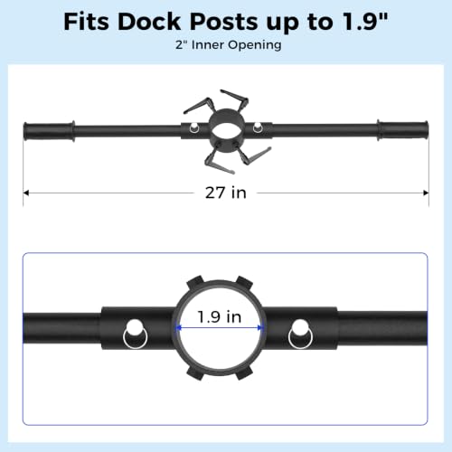 Installation and Removal Wrench for Boat Dock Pipes and Augers