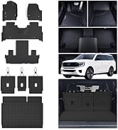 All-New 2025 Floor Mats for Ford Expedition MAX(Only Fit Max 8 Seats / 2nd Row Bench Seat) with C...