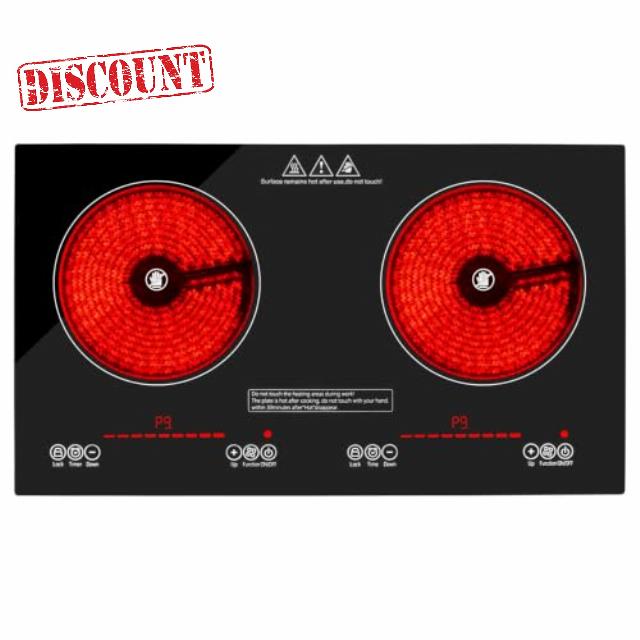 2 burner Electric Cooktop