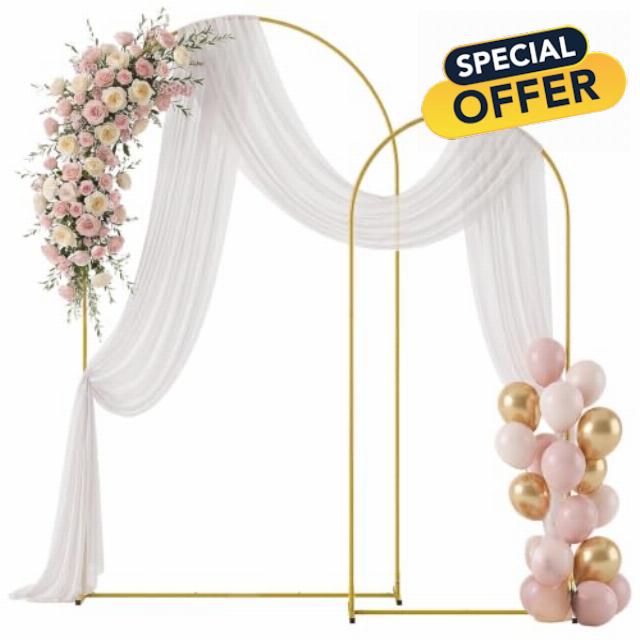 Gold Wedding Arch Stand