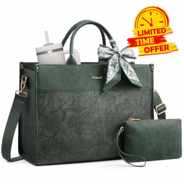 LOVEVOOK Laptop Tote Bag for Women