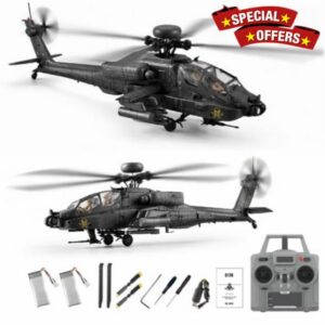 RC-ERA C170 AH-64D 1/48 Flybarless RC Helicopter