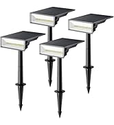 Consciot Solar Spot Lights Outdoor, 30 LED Waterproof Color Changing Solar Spotlight, 2 in 1 Adju...