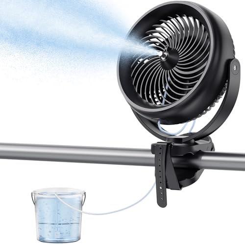20000mAh Battery Operated Portable Mist Fan