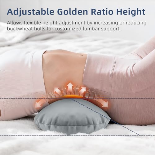 Small Natural Back Support Pillow Recliner Pillow