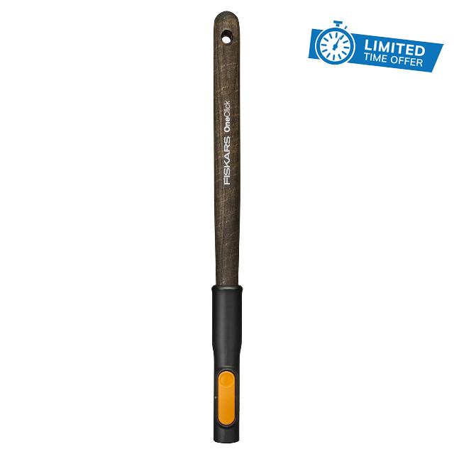 Fiskars OneClick FSC Wooden Handle S | Effortless one-click switching