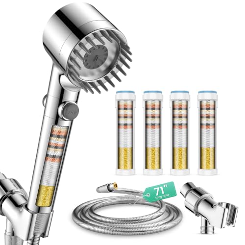 High Pressure Shower Heads with ON/OFF Button