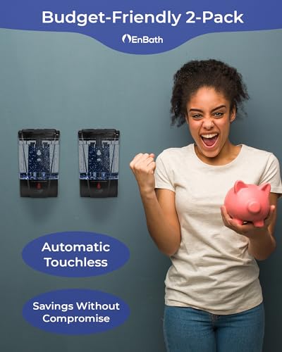 Touchless Hand Sanitizer/Commercial Hand Soap Dispenser for Bathroom