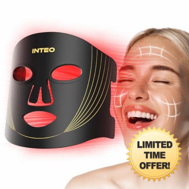 INTEO Red Light Therapy Mask for Face