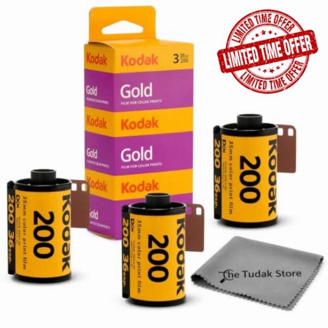 Kodak Gold 200 35mm Film Bundle