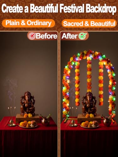 Indian Home Mandir Decoratio