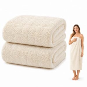 35“ x 70 "— Coral Fleece Bath Sheets