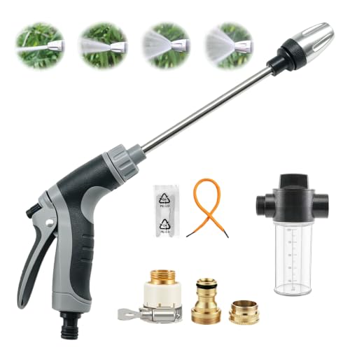 High Pressure Hose Nozzle with 4 Spray Modes