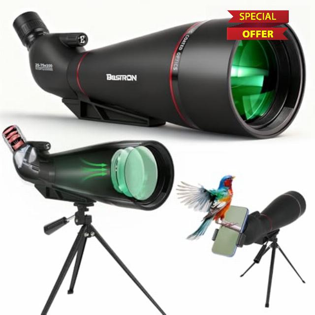 25-75x100 Spotting Scope