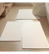 YIHOUSE Bathroom Rugs Mat 16x24, Non Slip Quick Dry Bath Mats for Bathroom Absorbent Ultra Thin B...