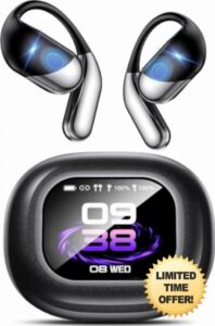 AI Real Time Translation Earbuds 198 Languages Translator Earphones                                                          Audífonos Traductores Inglés Español