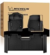Michelin Vehicle Mats, All-Weather TPE Custom Fit Liner for 2015-2026 Ford F150/2022-2025 Lightni...