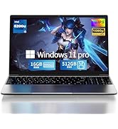 SAGAWHALE 2026 15.6" FHD Gaming Laptop: AMD Ryzen 7 6800H 45W TDP, 32GB RAM, 1TB NVMe SSD, Win 11...