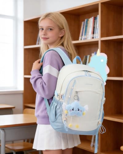 Cute Bookbag for Student Back to School Backpack for Teenagers