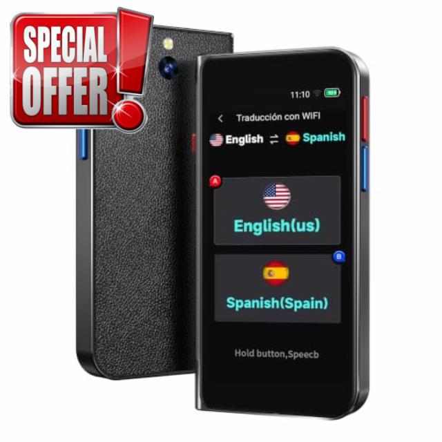 Language Translator Device No Wifi Needed