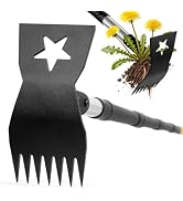 BlumeTrec Manual Edger Lawn Tool with 38"-42" Adjustable Length, Saw-Tooth Border Edger with Wide...
