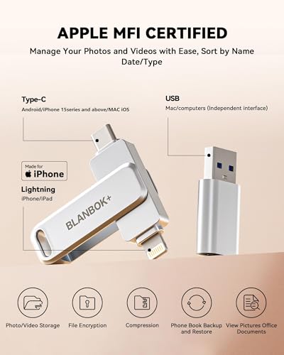 High-Speed USB Flash Drive Memory Storage for Video Backup