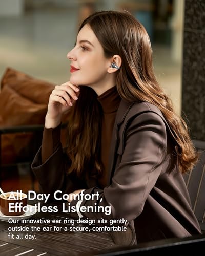 Bluetooth 6.1 Wireless Open Ear Headphones