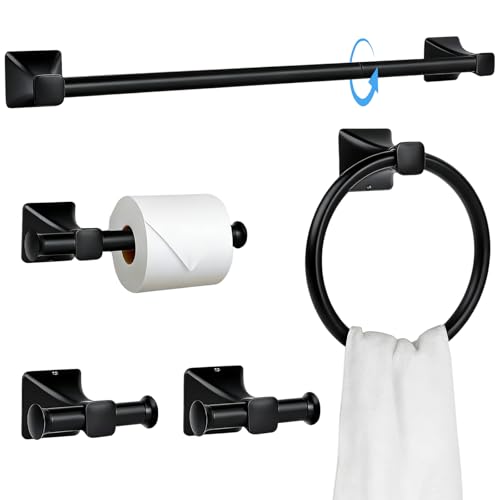 SUS304 Stainless Steel Wall Mounted Towel Rack Set