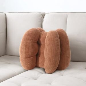 Three Sides Back Support Pillow for Chair/Recliner/Couch/Sofa/Bed