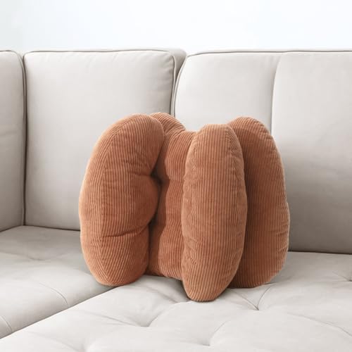 Three Sides Back Support Pillow for Chair/Recliner/Couch/Sofa/Bed