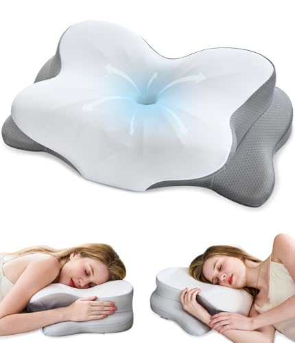Memory Foam Pillow with Dual Height