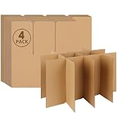DERZIFUN 15PCS Kraft Shipping Tubes With Caps, 2x12 Inch Cardboard Poster Tubes for Shipping and ...