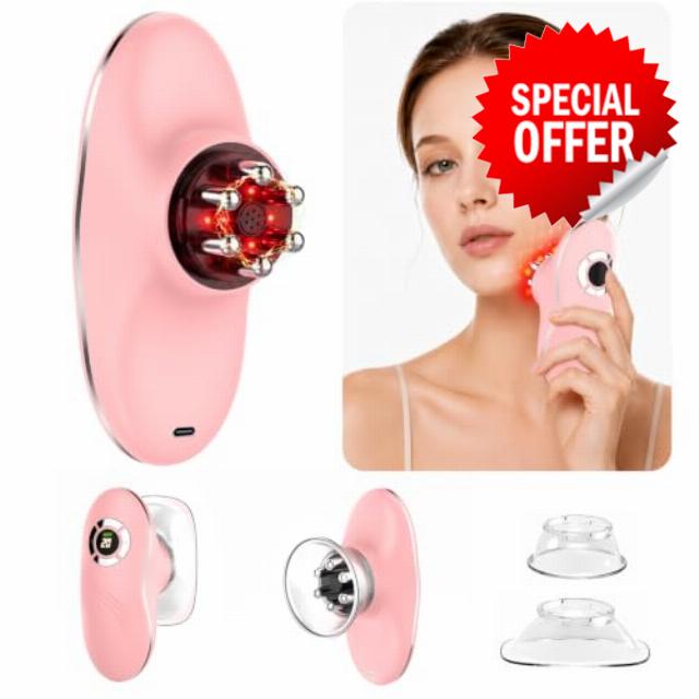 Electric Lymphatic Contour Face Brush for Jawline & Neck