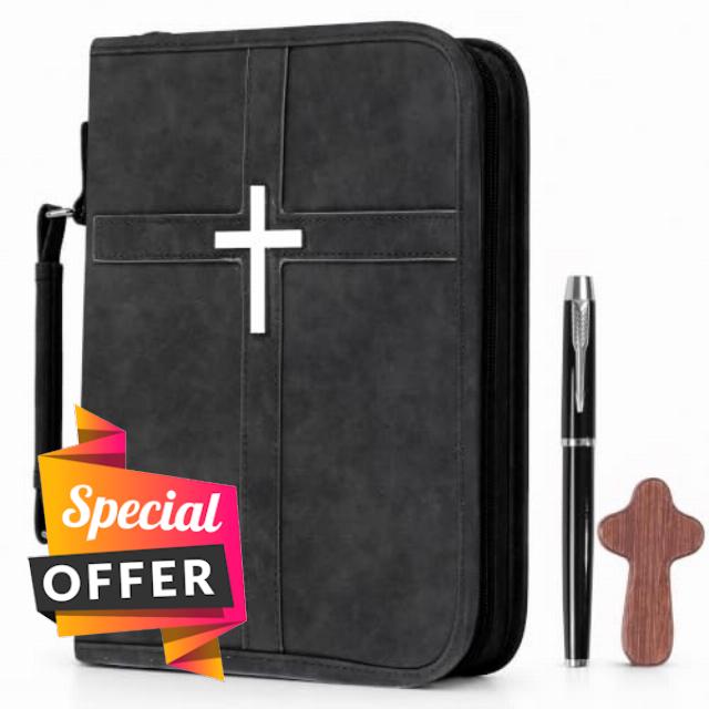 Vegan Leather Bible Case