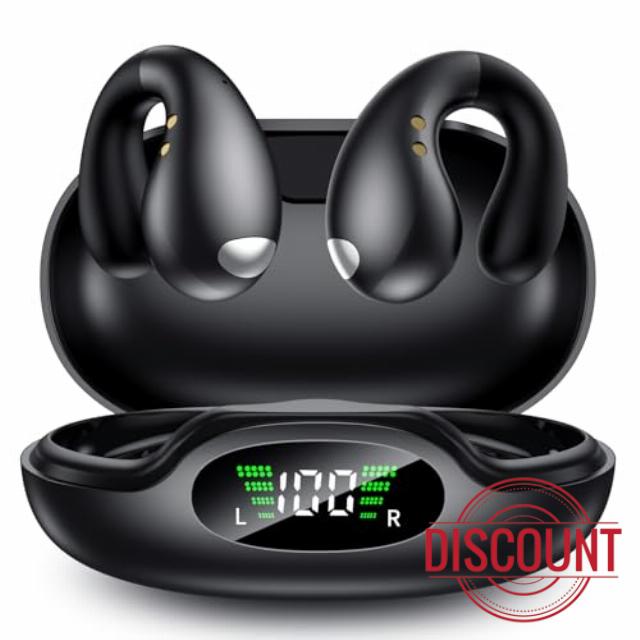 Boytond Ultra Open Ear Earbuds - Comfort Clip On Earbuds