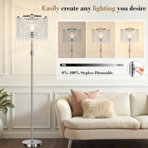 Standing Lamp with Knob Switch